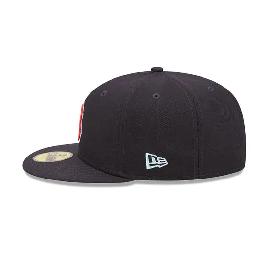 [60243786] Boston Red Sox 07 WS Cloud Under Navy 59FIFTY Mens Fitted Hat