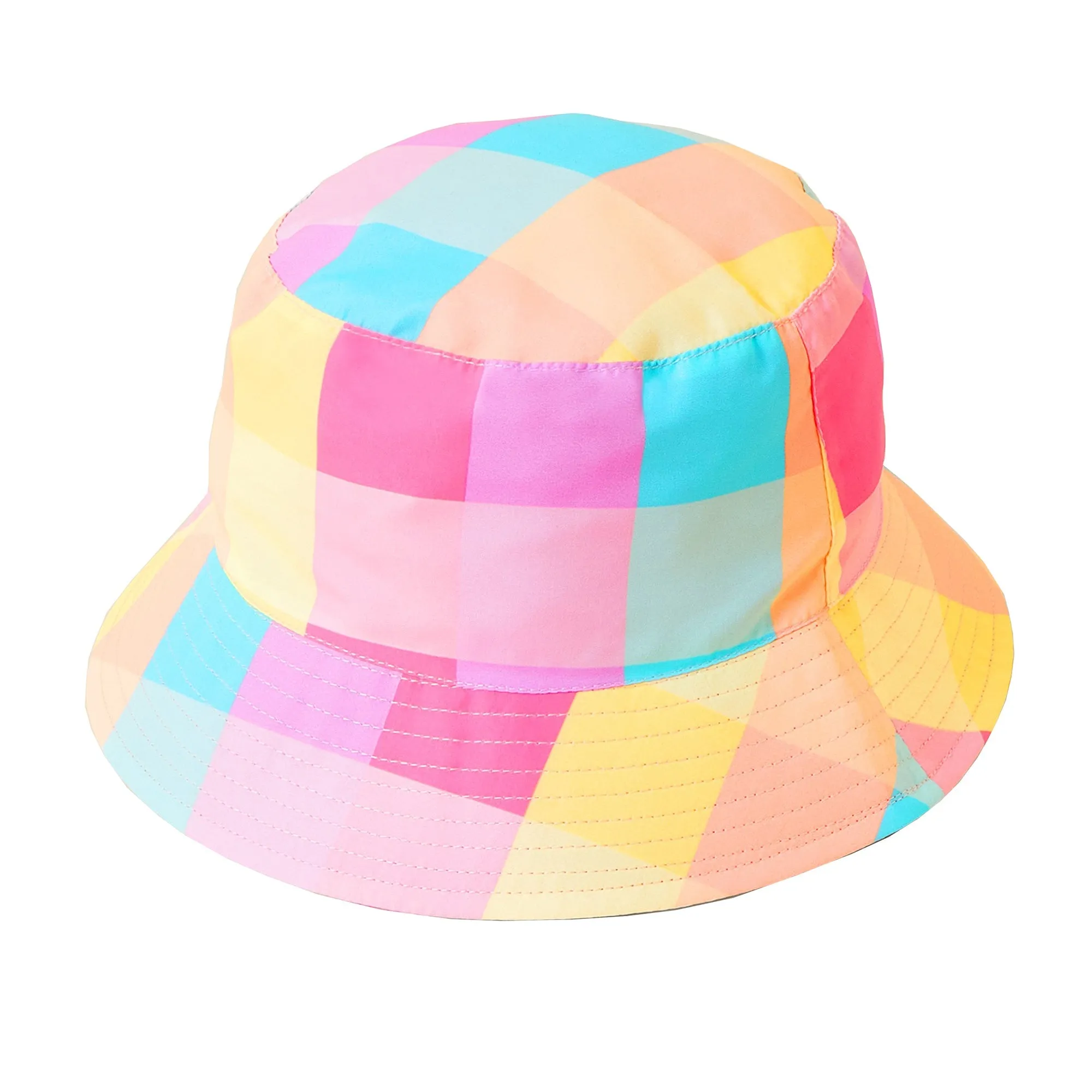 Accessorize London Girl's Check Bucket Hat (3-6 Years)