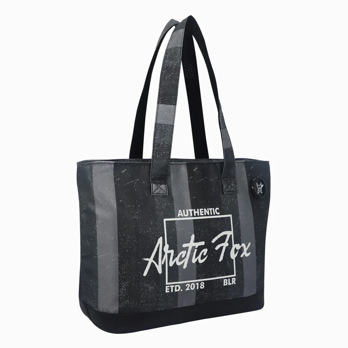 Arctic Fox Tote Laptop bag Bag For Women (Black)