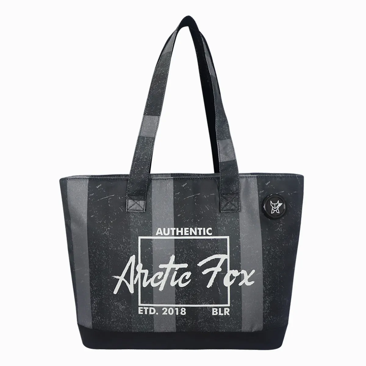 Arctic Fox Tote Laptop bag Bag For Women (Black)