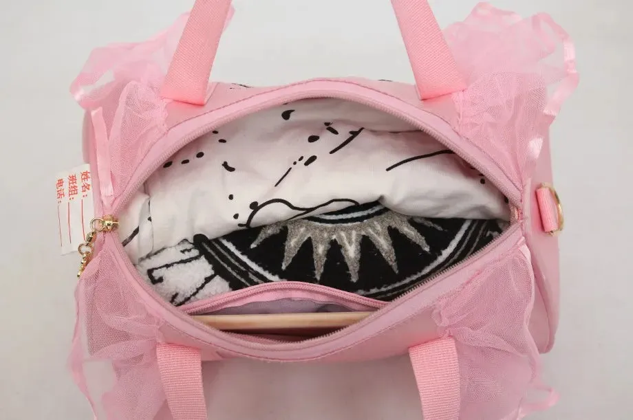 Ashore Shop New Ballet Dance Bag Small for Kids or Adult Pink Sports Dance