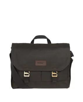 Barbour 'Essential' Wax Messenger Bag