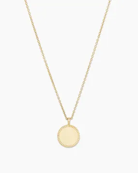 Bespoke Coin Necklace (gold)