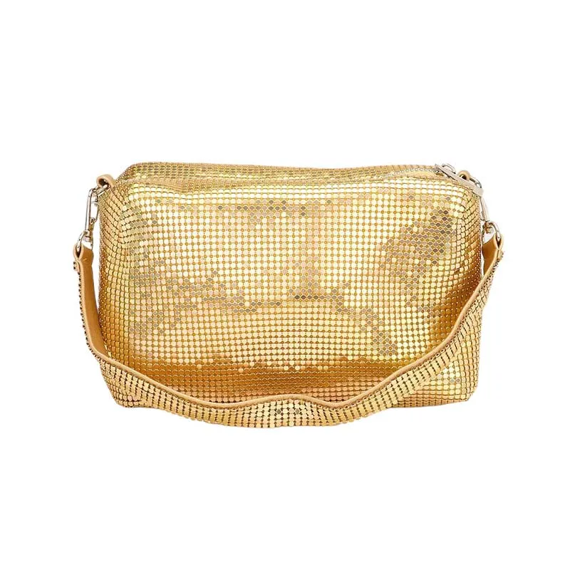 Bling Rectangle Tote Crossbody Bag