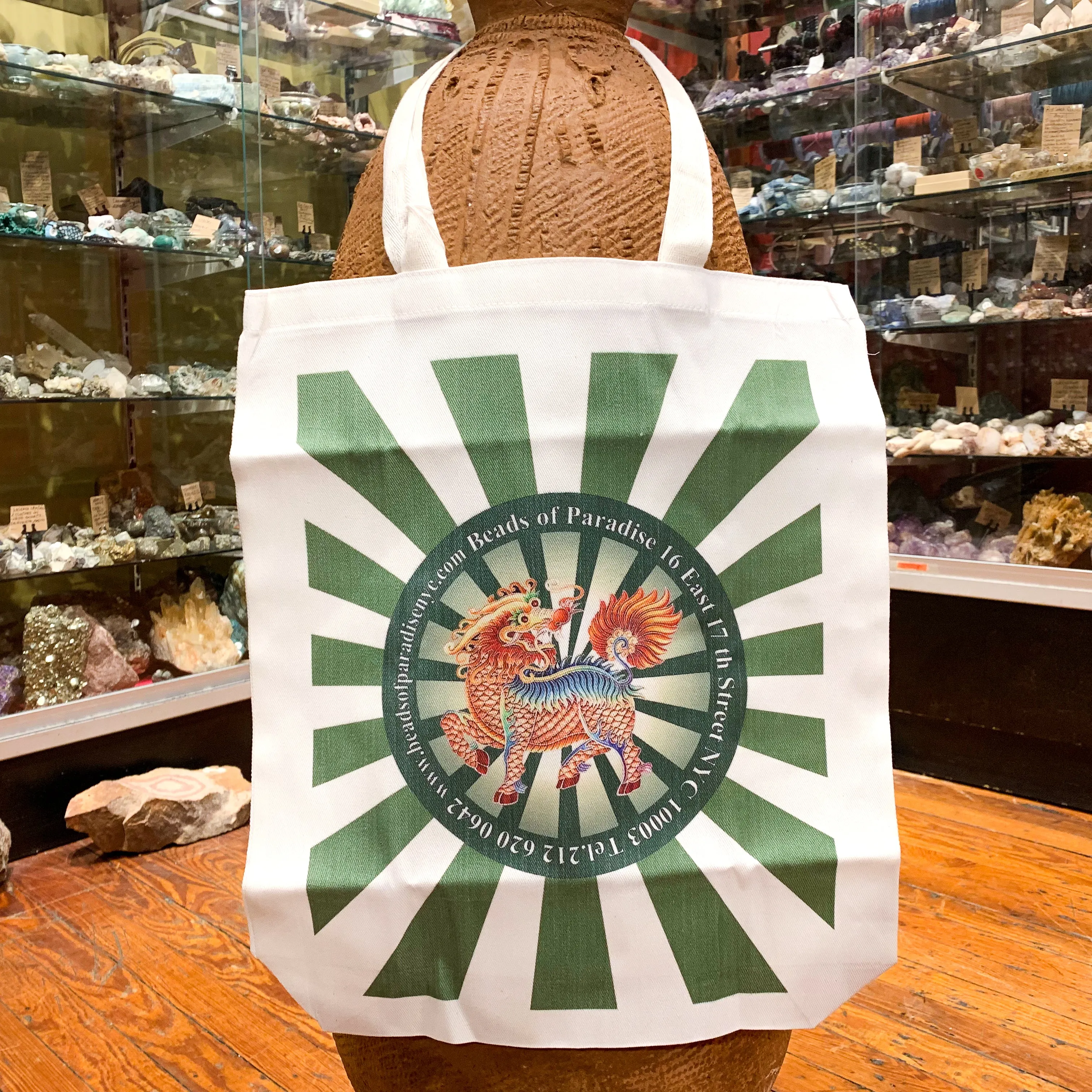 BoP Logo Qilin Guardian Tote Bag