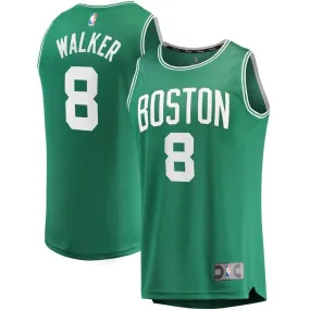 Boston Celtics Kemba Walker Fanatics Branded Replica Fast Break Player Icon Jersey Mens - Green | Ireland E6588G1