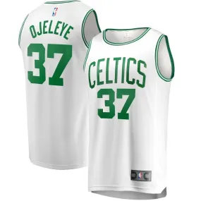 Boston Celtics Semi Ojeleye Fanatics Branded Replica Fast Break Player Association Jersey Mens - White | Ireland X1570O7