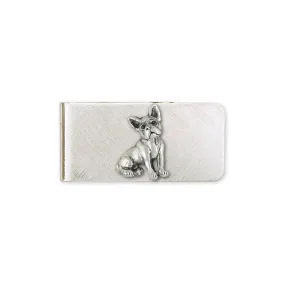 Boston Terrier Money Clip Jewelry Sterling Silver Handmade Dog Money Clip BT19-MC