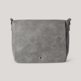 CARTER | Charcoal Classic Messenger Bag