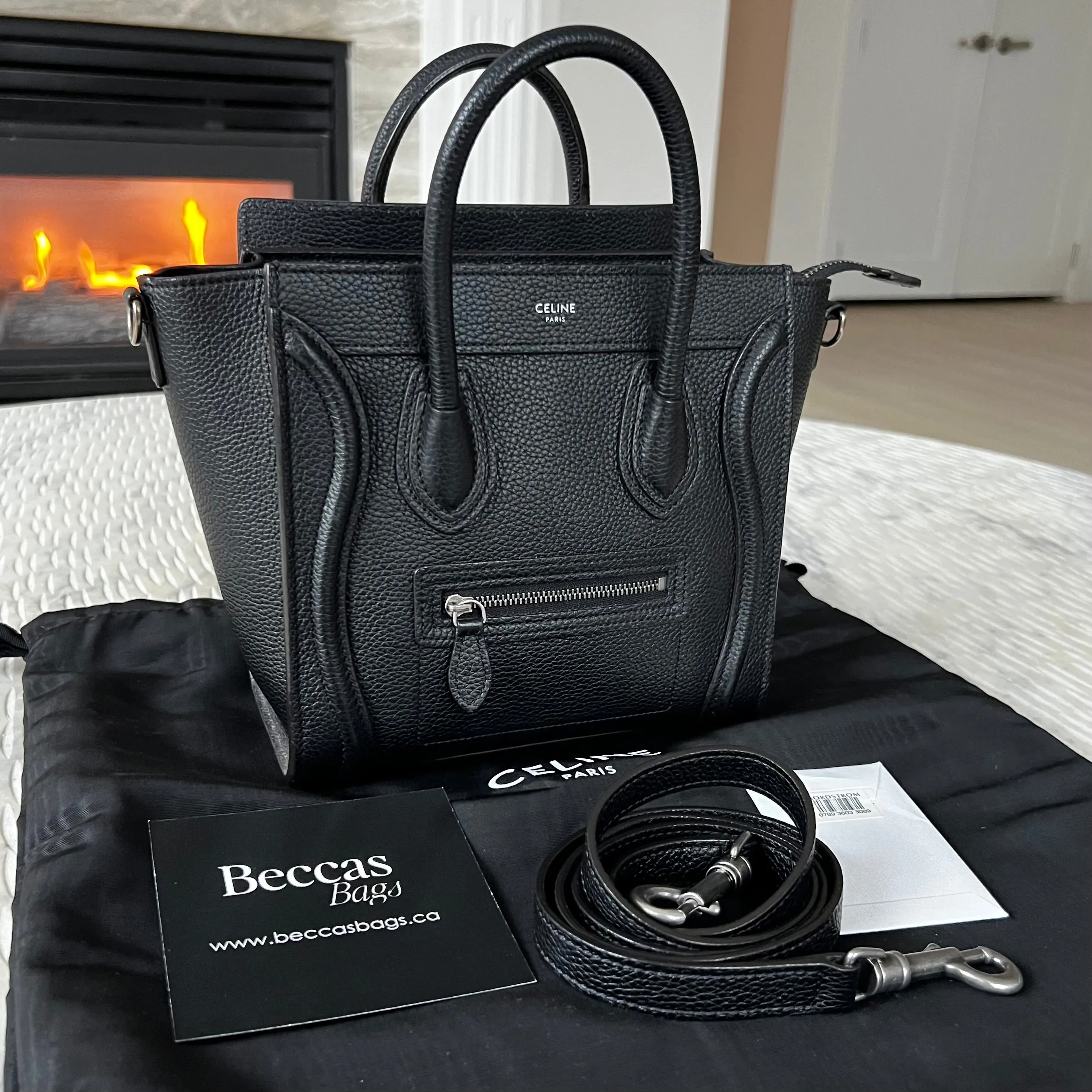 Celine Nano Luggage Bag