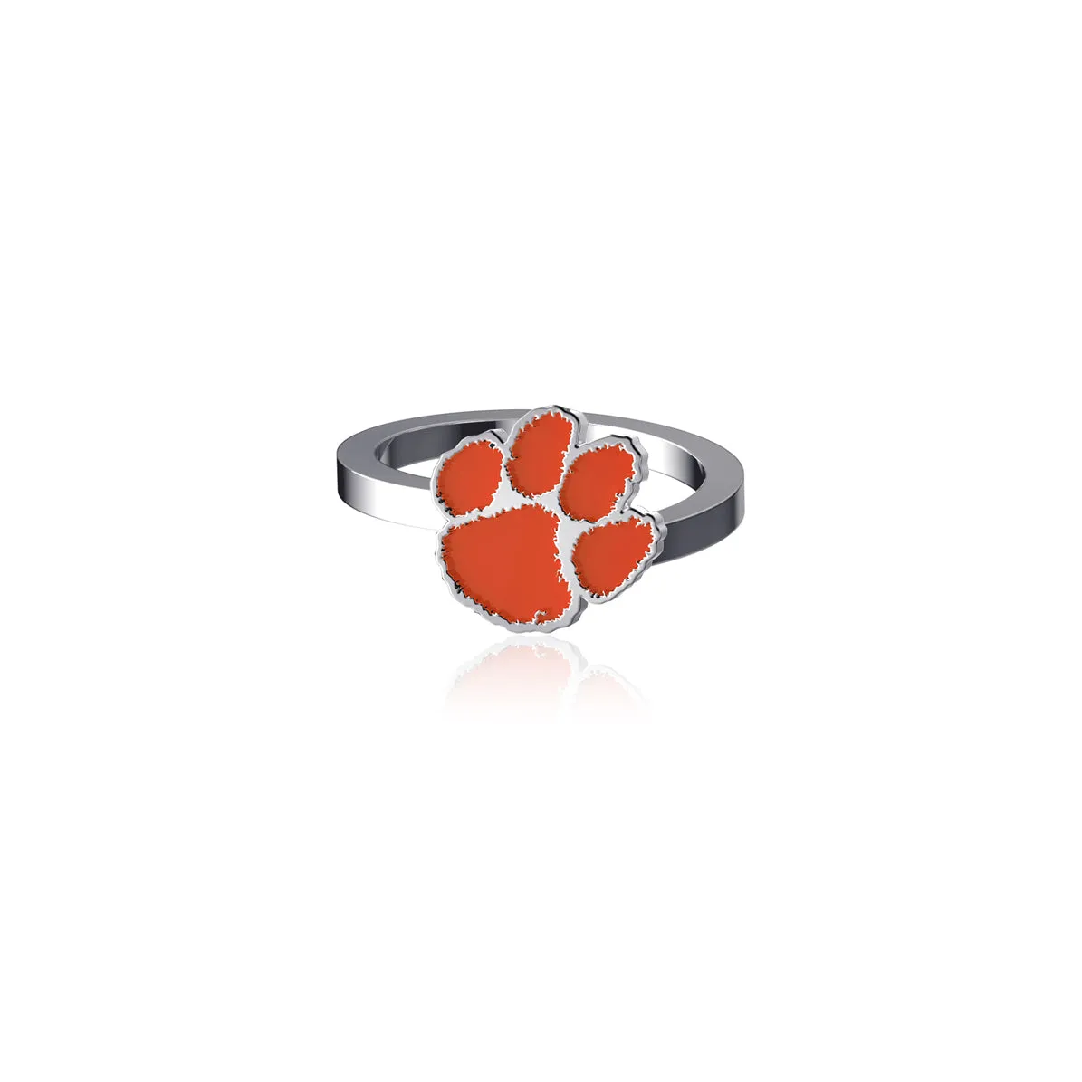 Clemson University Bypass Ring - Enamel