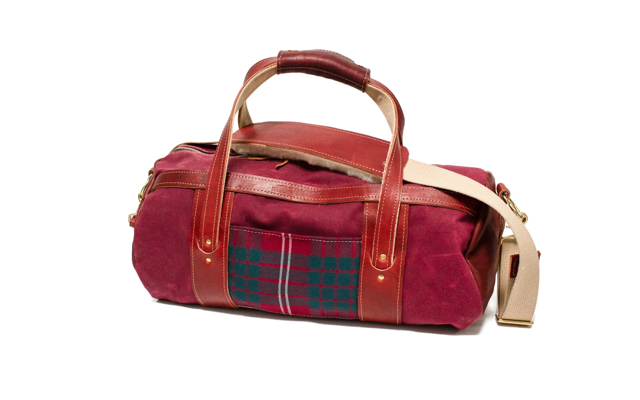 Club Duffel Bag- Crawford Modern Tartan