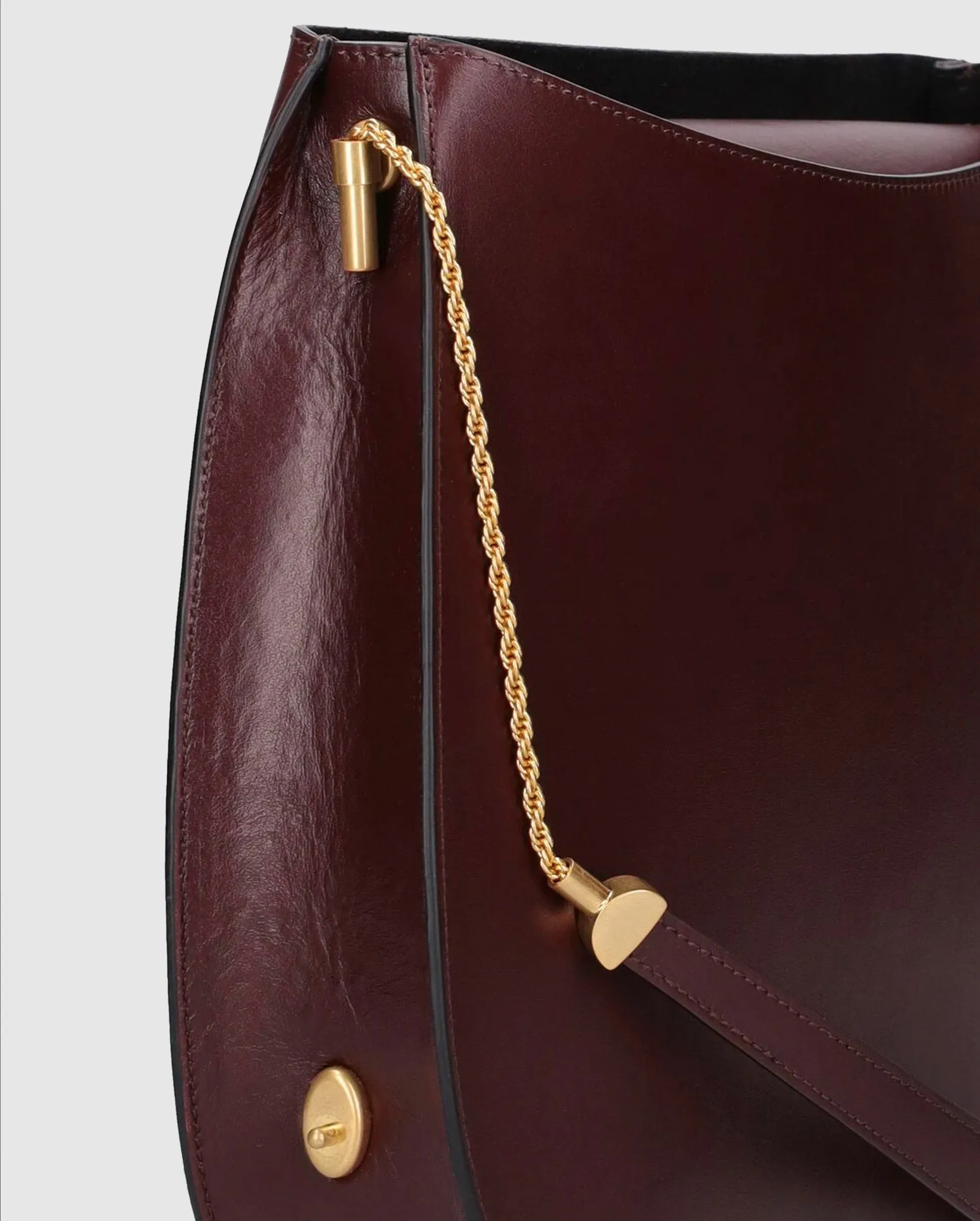 CORVUS SADDLE BAG / BURGUNDY