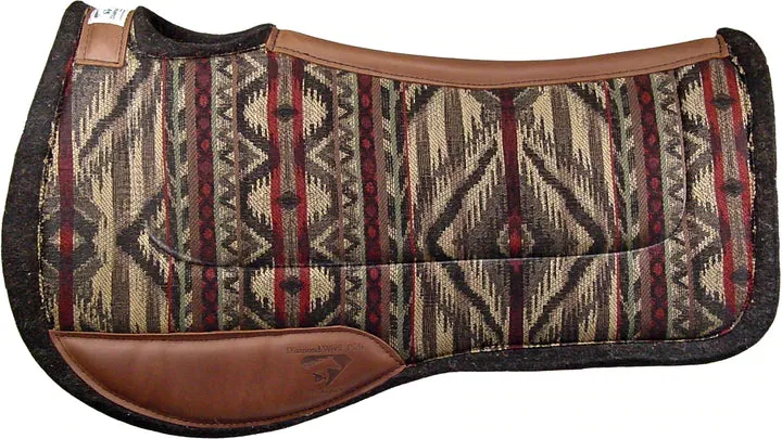 Diamond Wool Endurance Square Contoured Ranch Pad