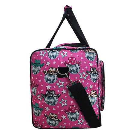 Disco Cowgirl NGIL Canvas 23 Duffle Bag