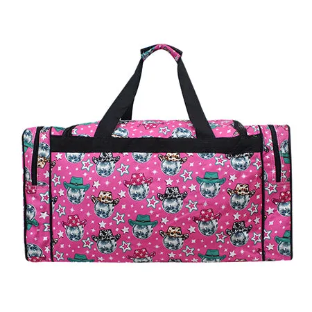 Disco Cowgirl NGIL Canvas 23 Duffle Bag