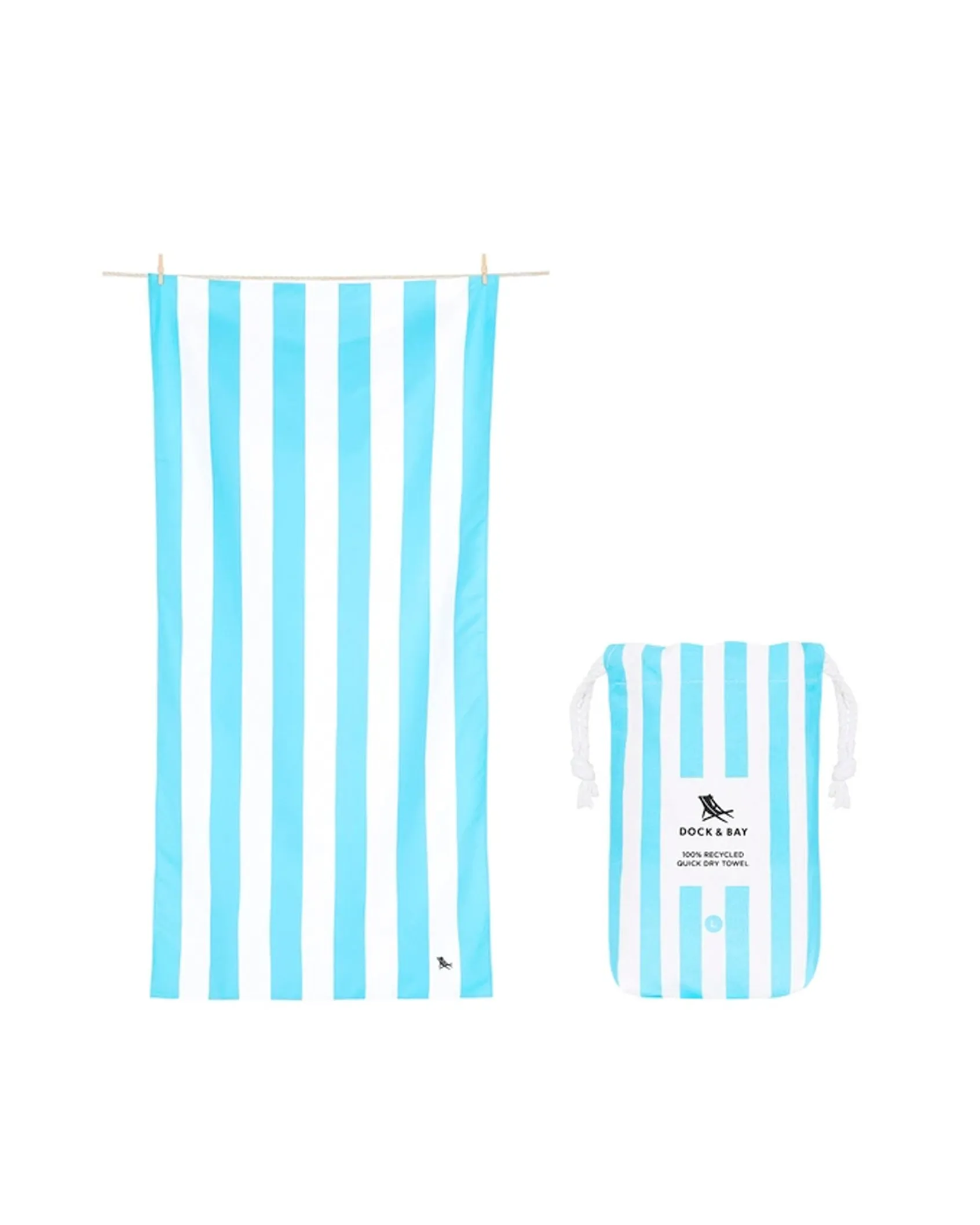 Dock and Bay Beach Towel