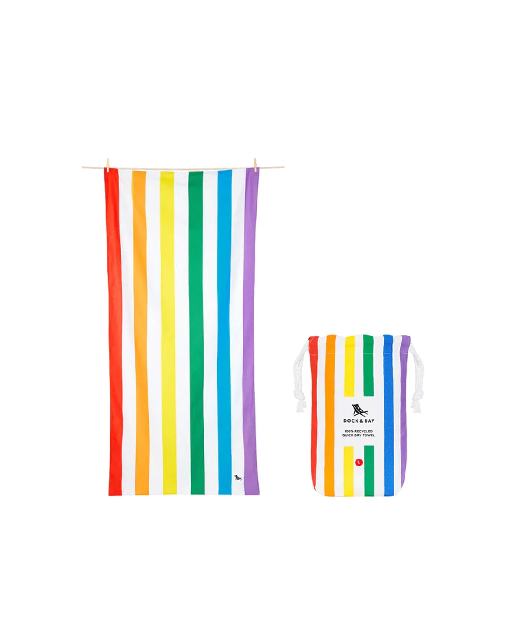 Dock and Bay Beach Towel