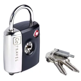 Dual Combination/Key TSA Luggage Lock