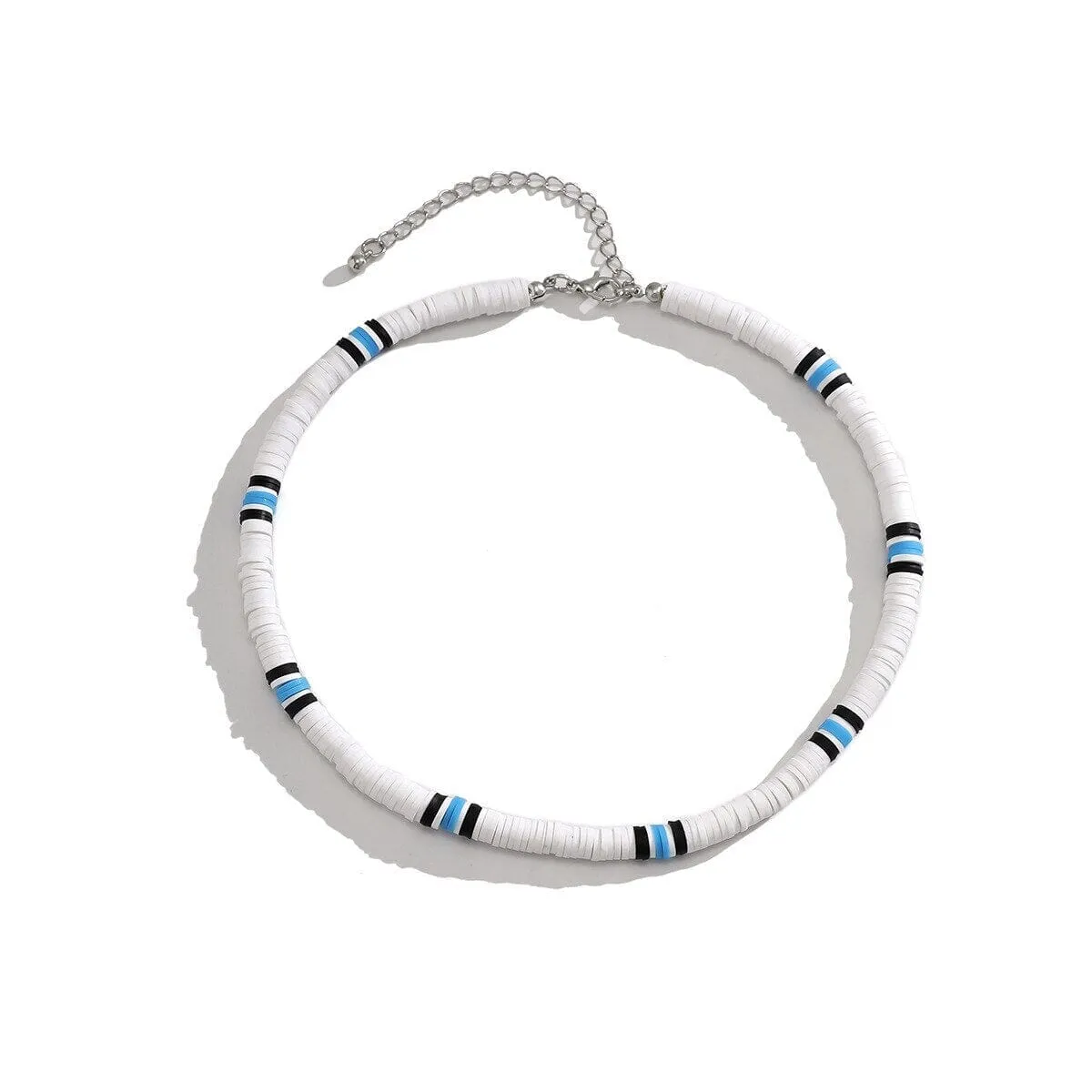 Ethnic Puka Shell Chain Choker Necklace