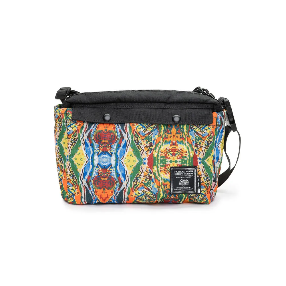 FAIRFAX COOGI PATTERN - 2 WAY MESSENGER TOTE-COOGI PRINT/BLACK