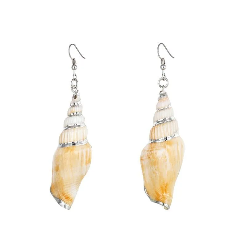 Fashion Puka Shell Drop Earrings