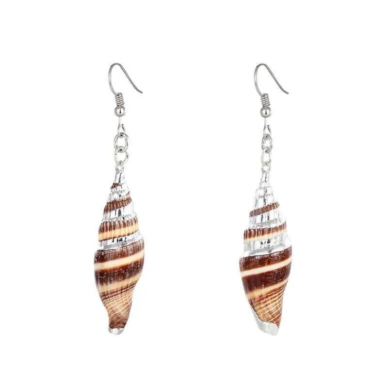 Fashion Puka Shell Drop Earrings