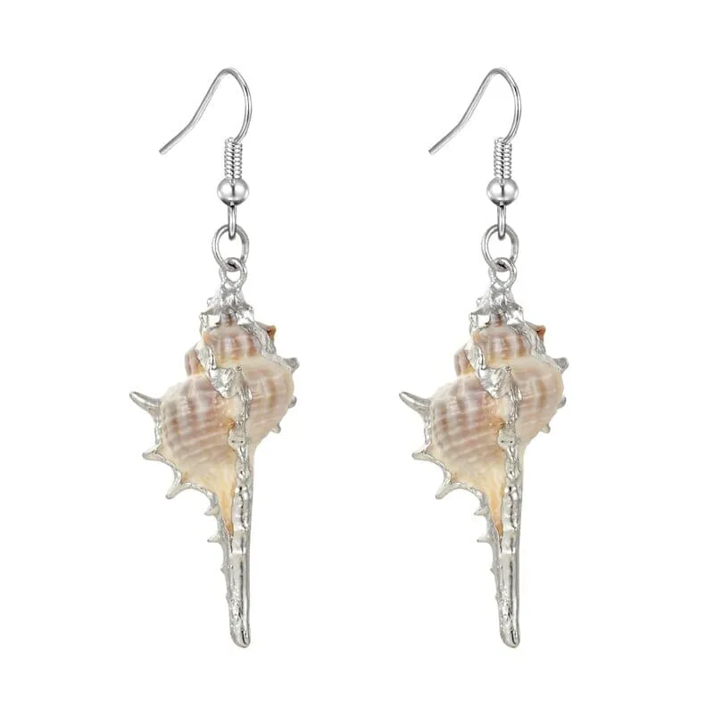 Fashion Puka Shell Drop Earrings