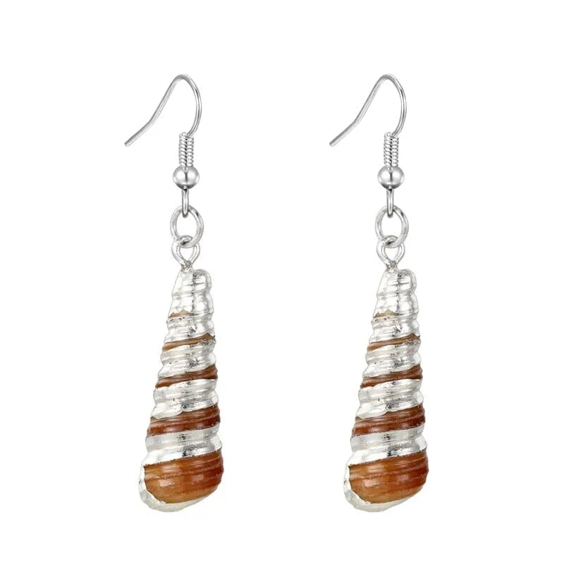 Fashion Puka Shell Drop Earrings