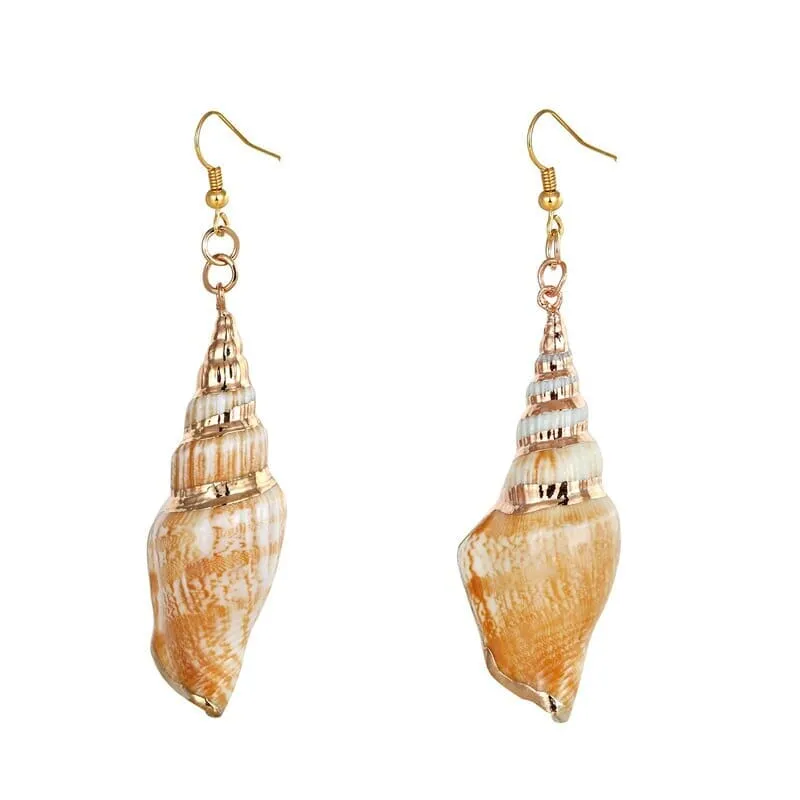 Fashion Puka Shell Drop Earrings