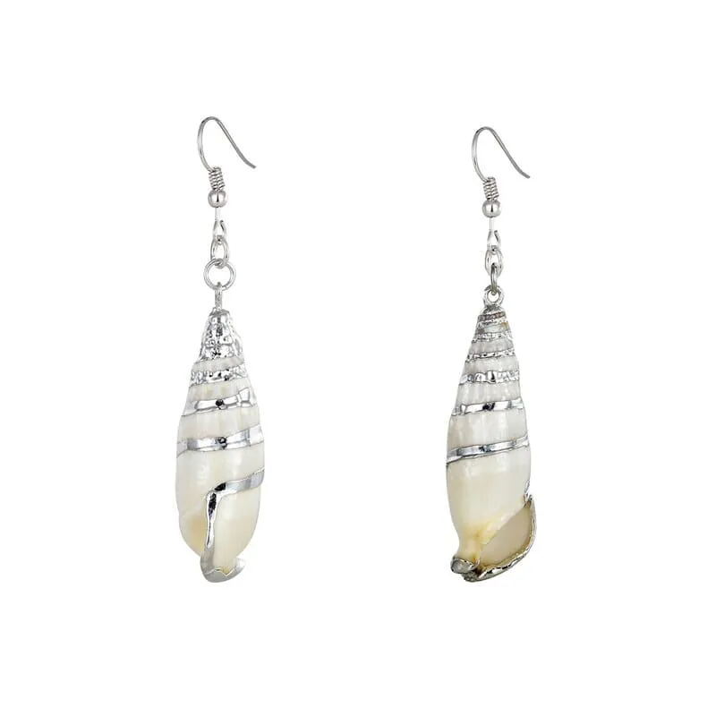 Fashion Puka Shell Drop Earrings