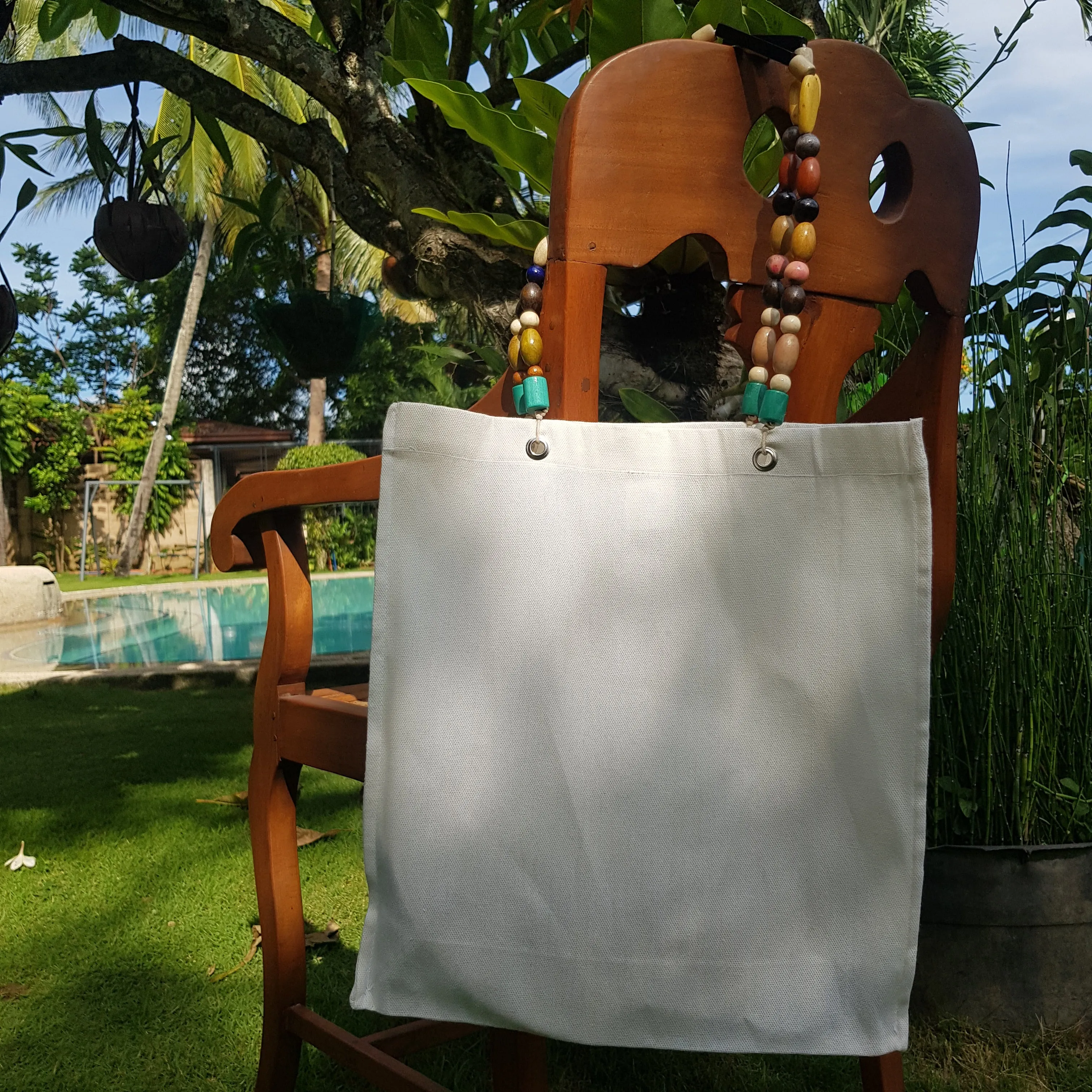 Foldable Canvas Tote (Medium)