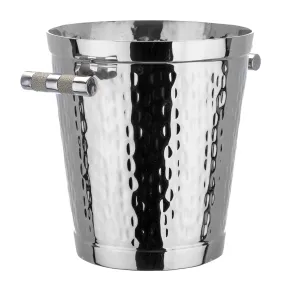 Hammered Stainless Steel Wine Bucket