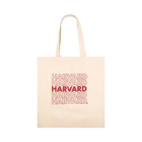 Harvard Canvas Tote