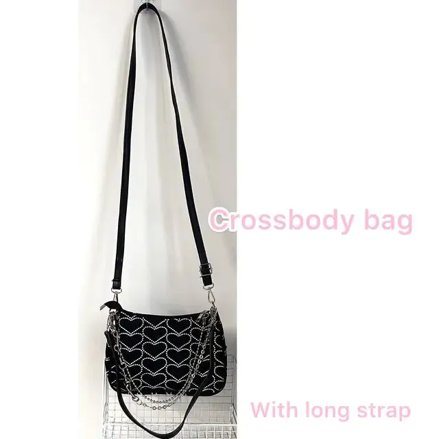 Heart Pattern Shoulder Bag