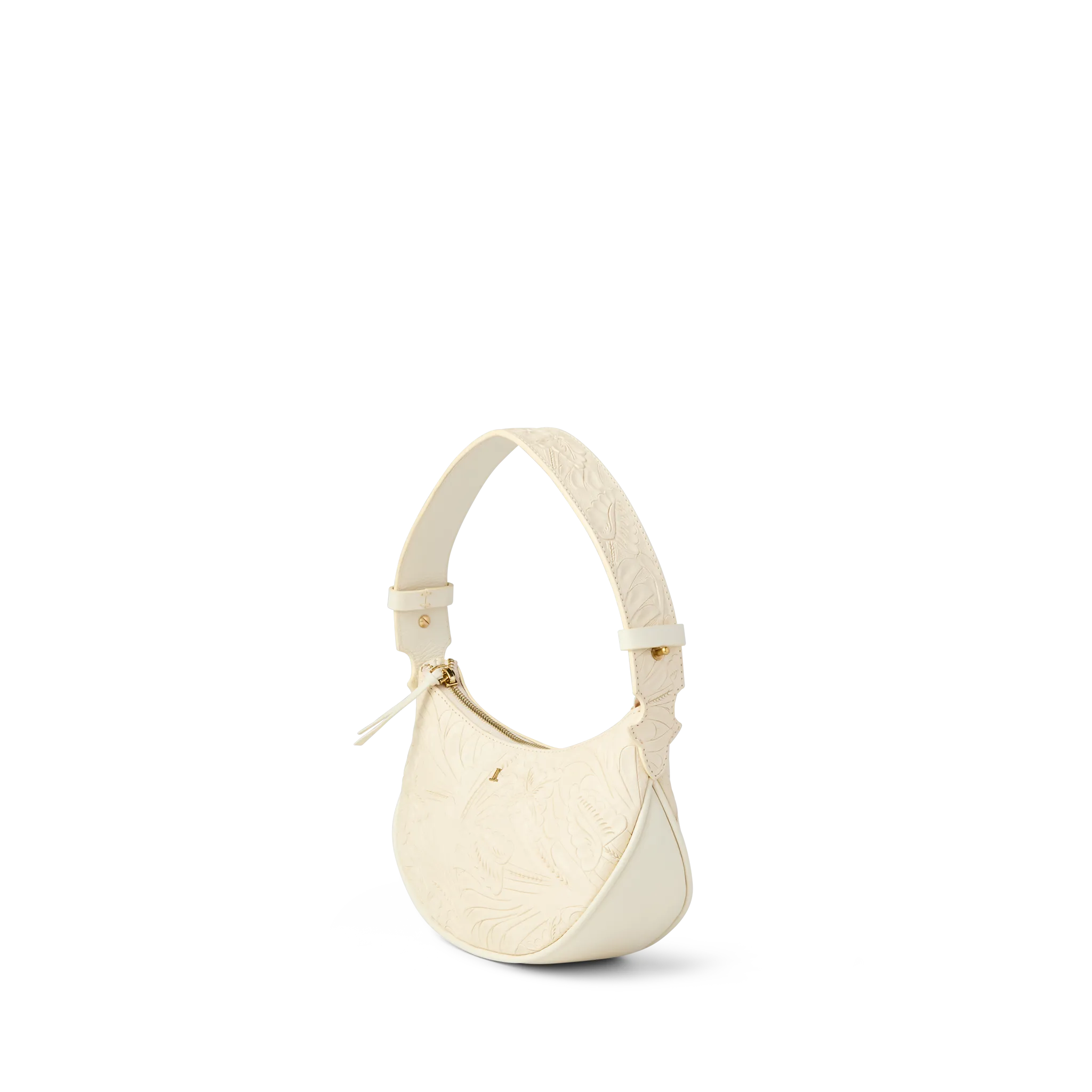 Intagliare Saddle Bag :: Glitz Cream