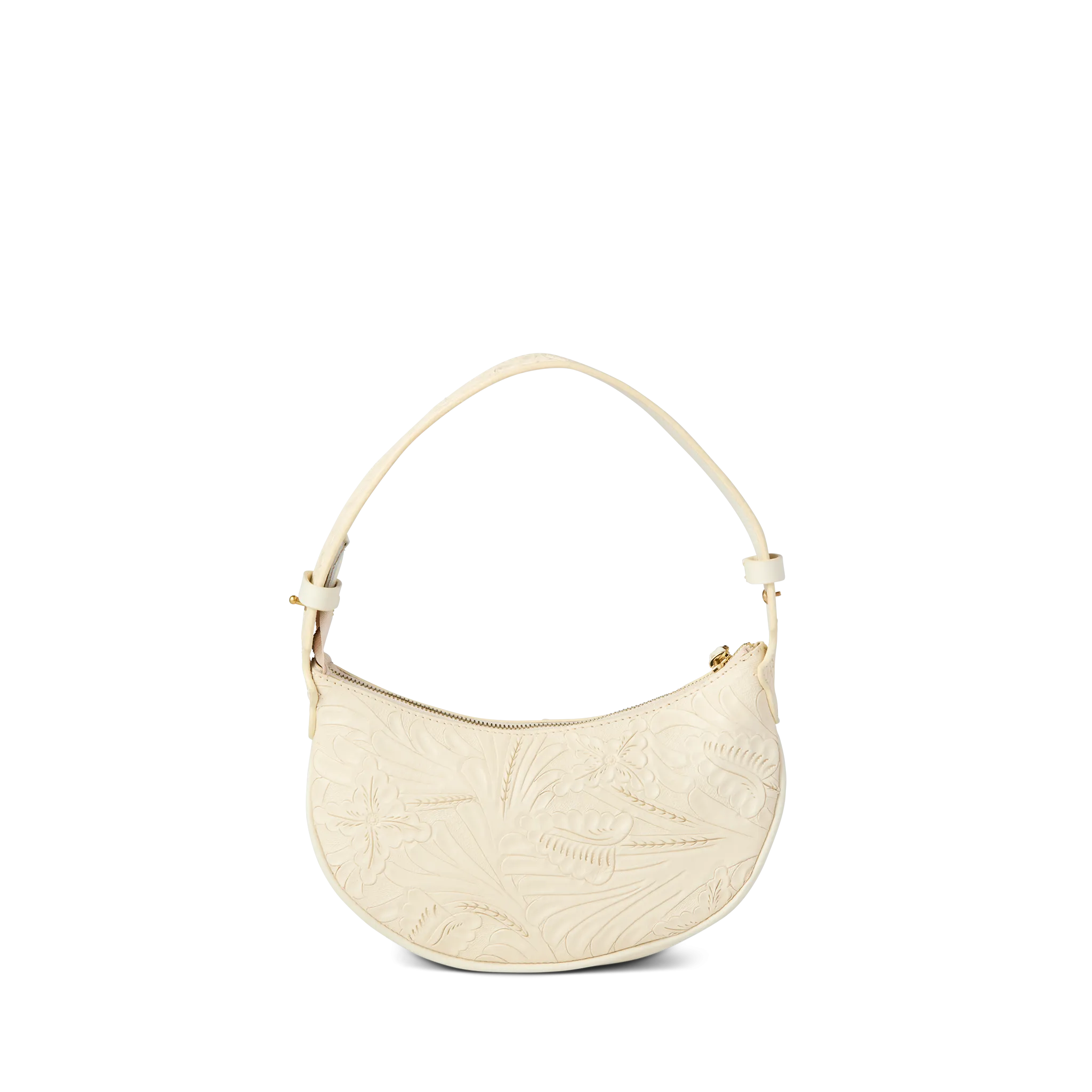 Intagliare Saddle Bag :: Glitz Cream