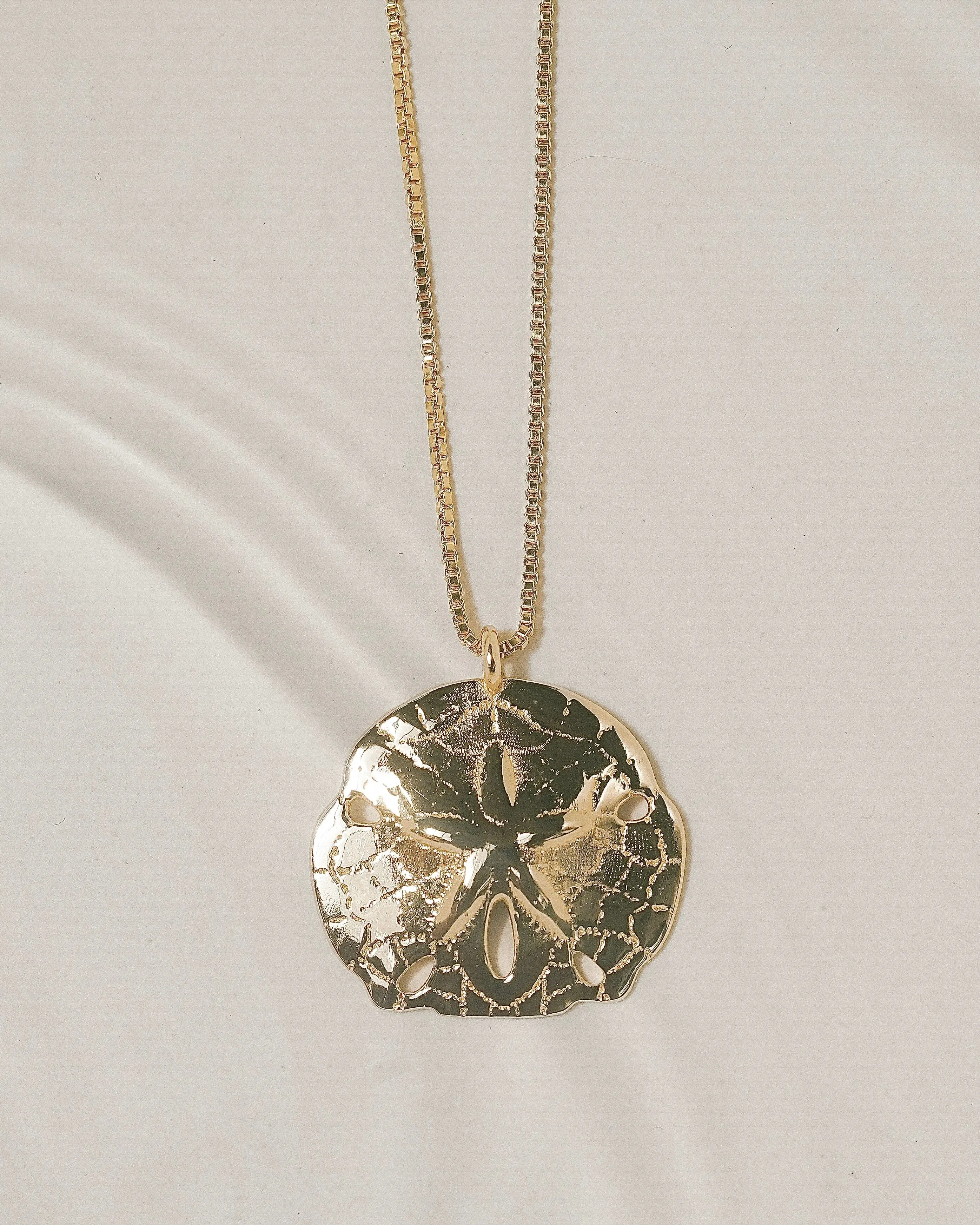 Large Sand Dollar Necklace