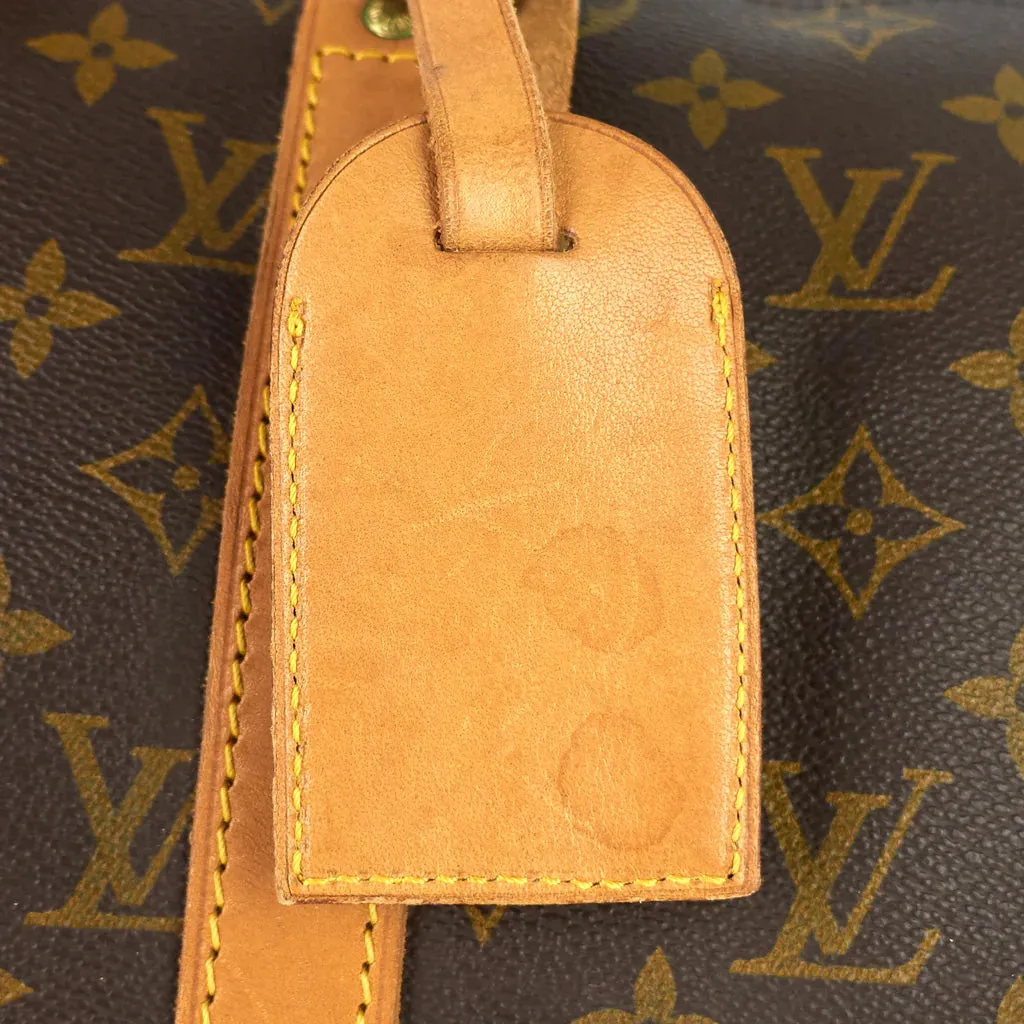 Louis Vuitton Brown Monogram Coated Canvas Keepall 45