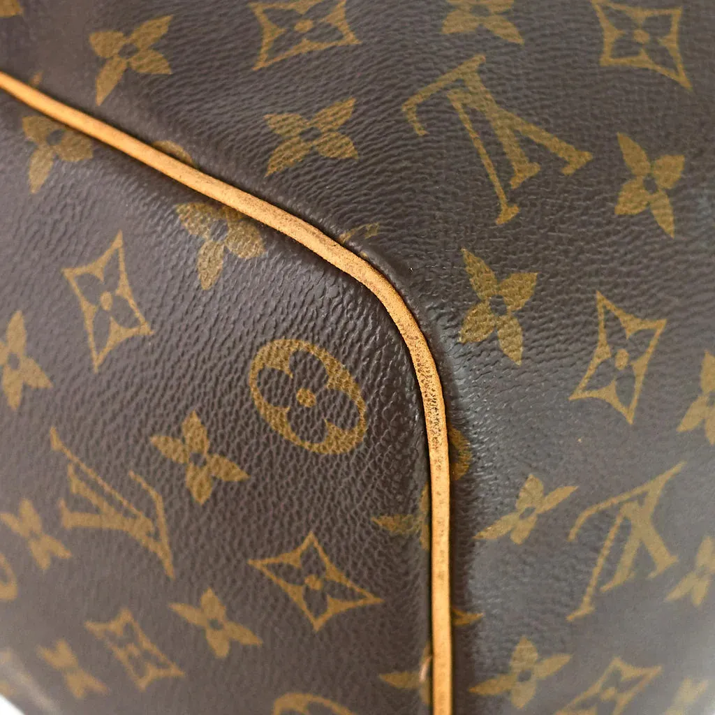 Louis Vuitton Brown Monogram Coated Canvas Keepall 45