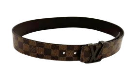 Louis Vuitton Ebene 85 CM/34" Reversible Belt