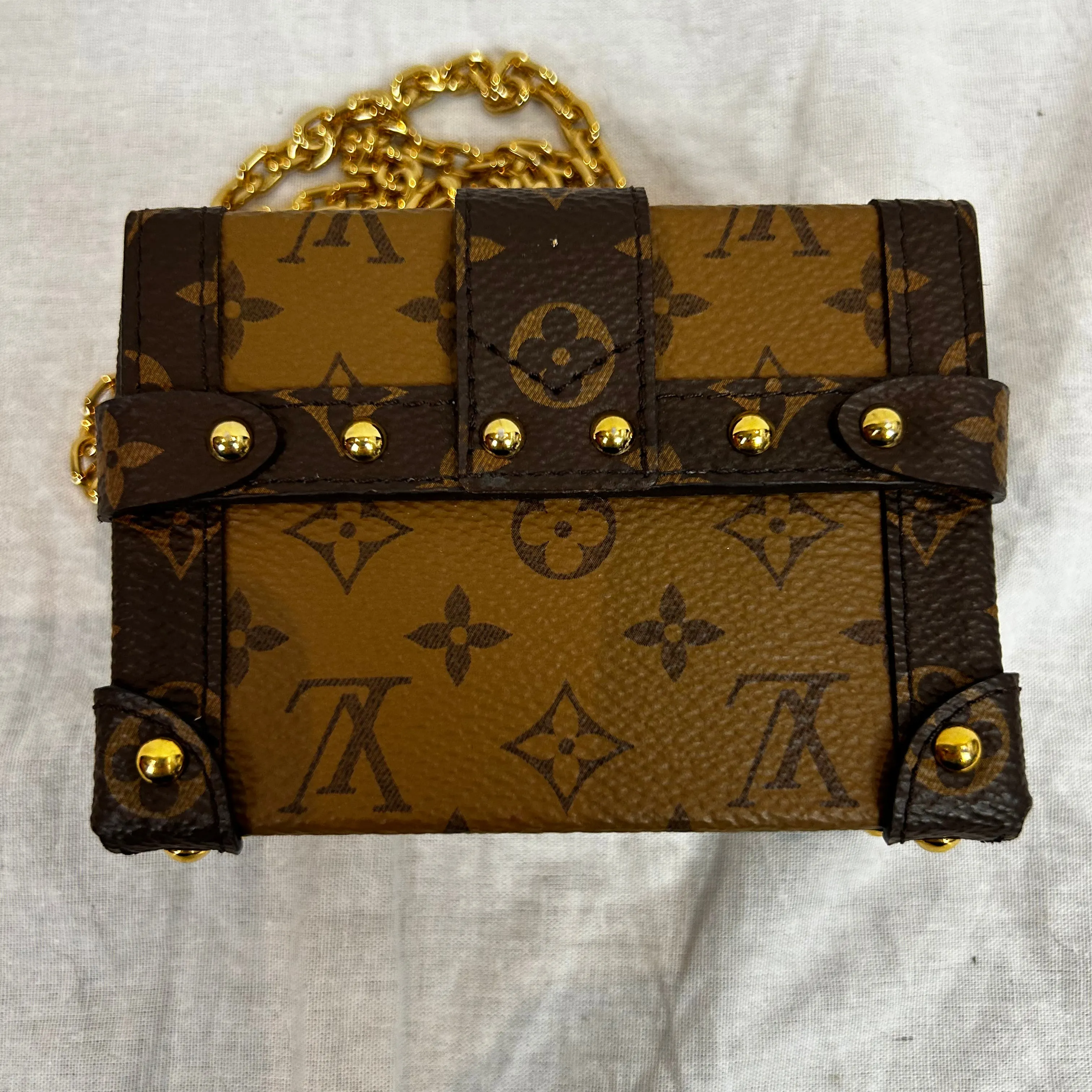 Louis Vuitton Reverse Monogram Mini Essential Trunk Bag