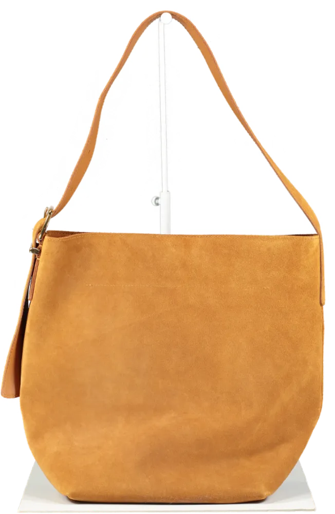 Madewell Brown The Essential Bucket Tote One Size