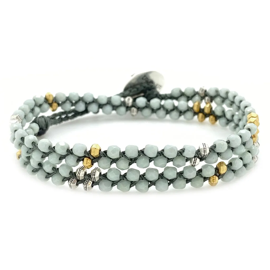 Meridian Wrap Bracelet - Mist