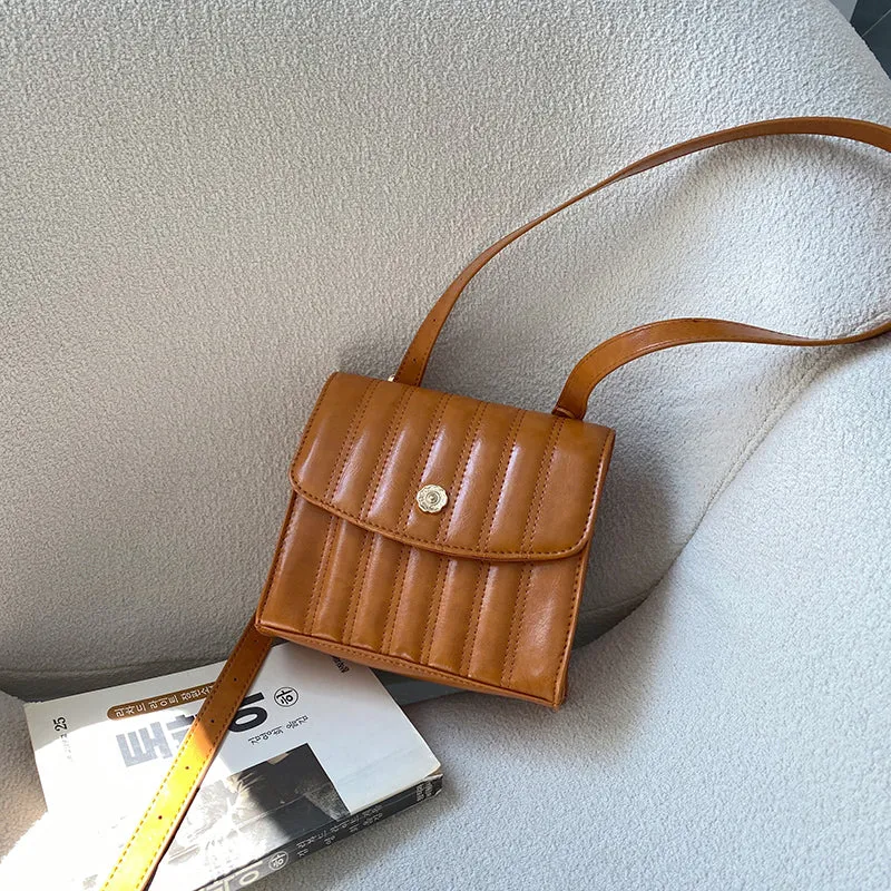 Messenger Faux Leather Bag