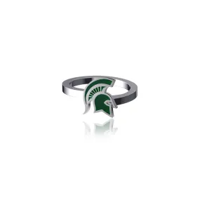 Michigan State University Bypass Ring - Enamel