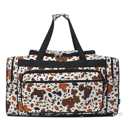 Mocha Cow NGIL Canvas 23 Duffle Bag