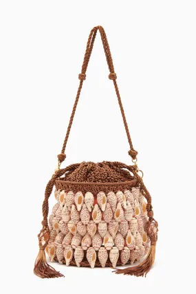 NADIA SEASHELL BUCKET BAG