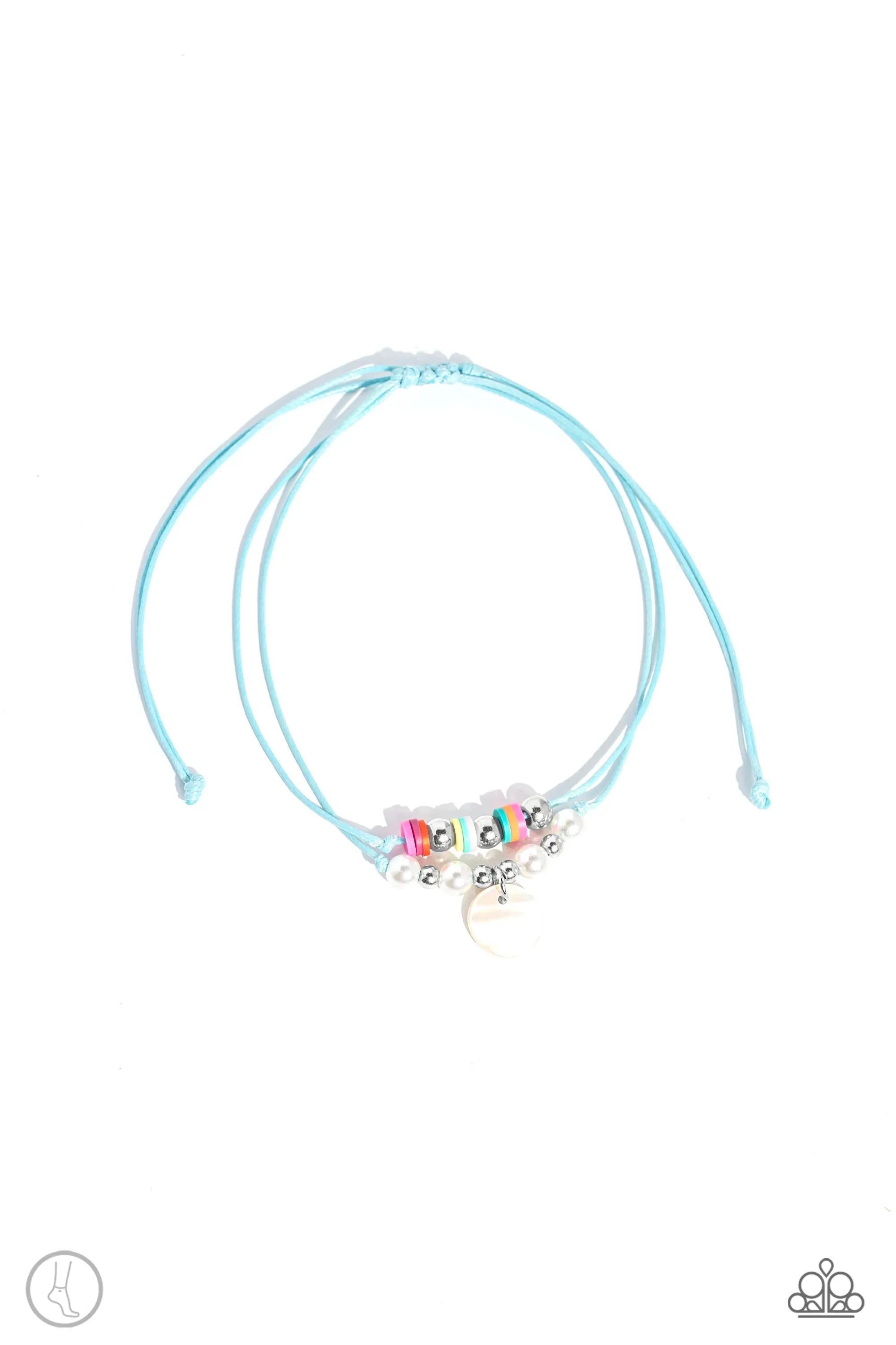 Paparazzi All TIDE Up Blue Anklet Bracelet