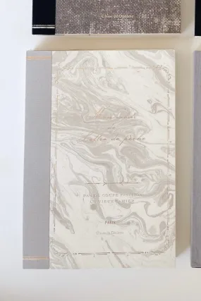 Paris Marble Notebook, Medium